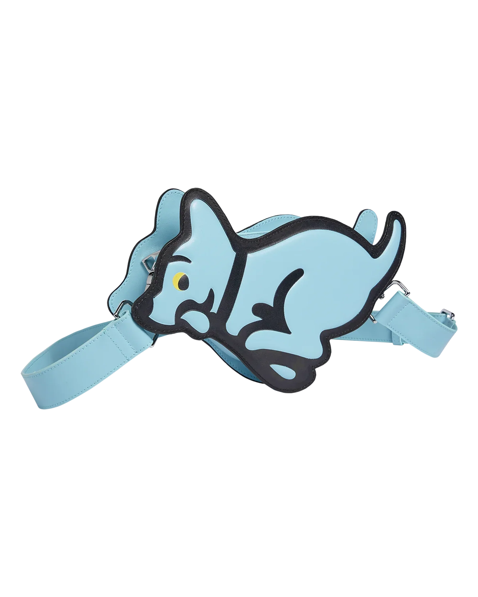 Running Puppy Leather Shoulder Bag - Macdery