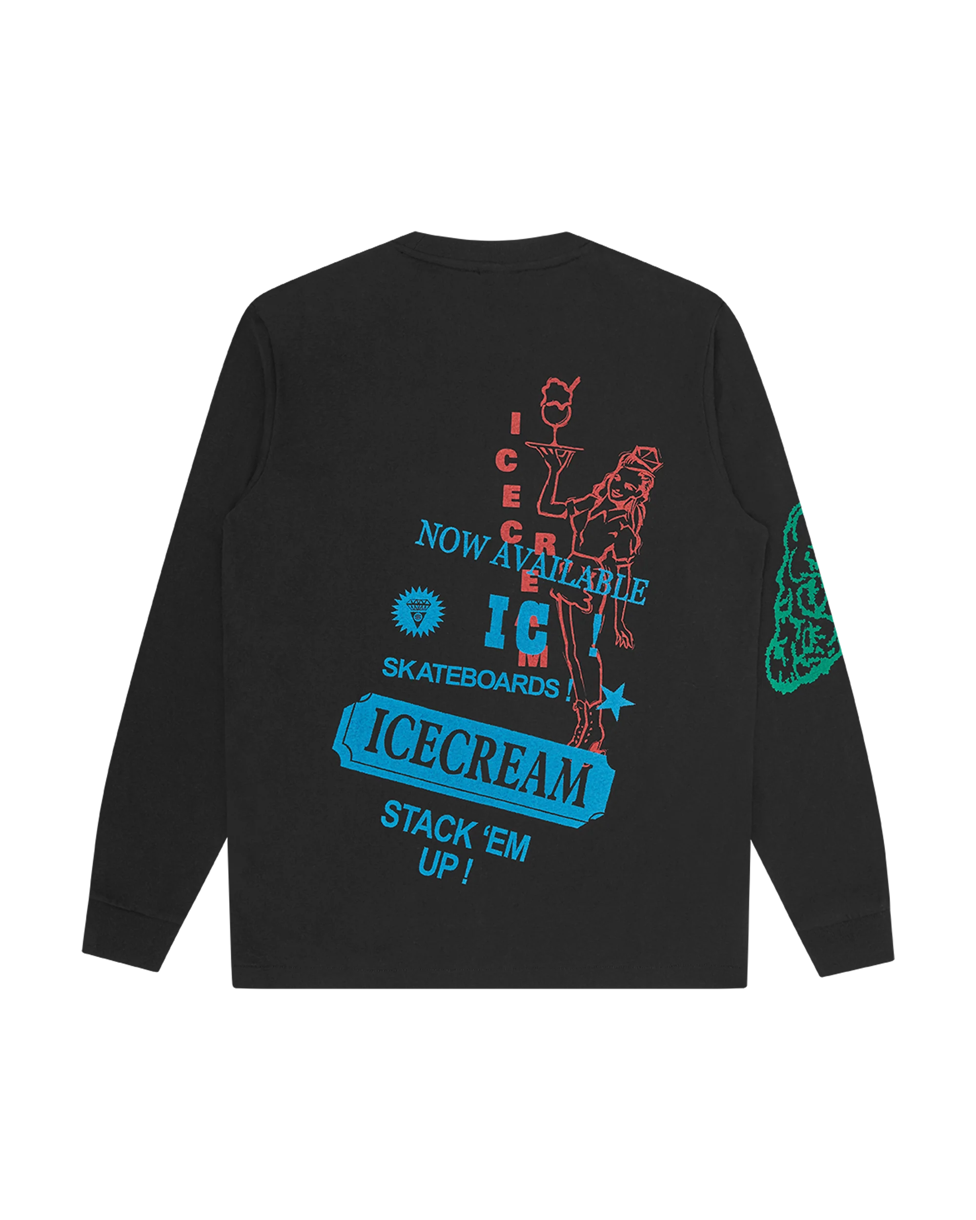 Multi Graphic LS T-Shirt - Macdery