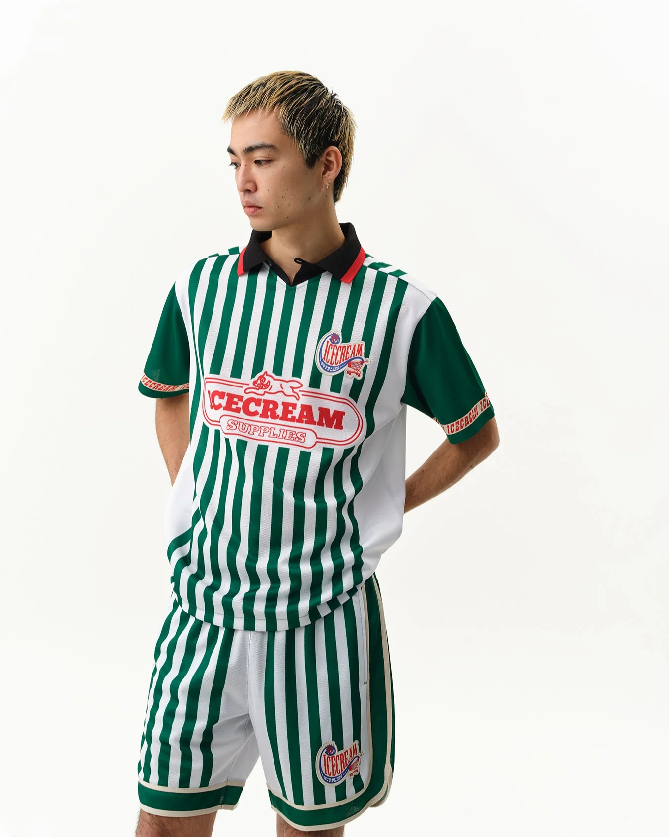 Striped Football Shirt - Macdery