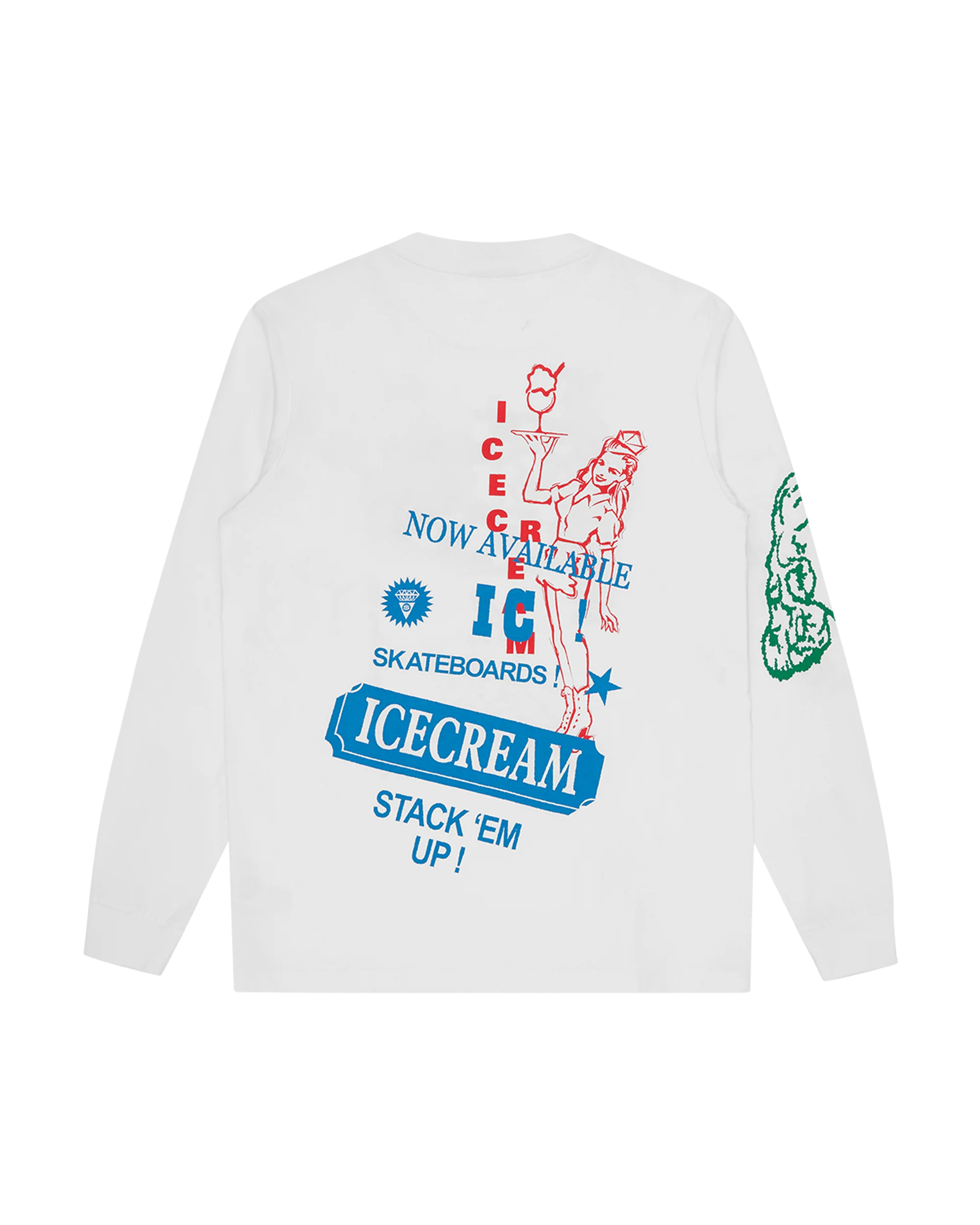 Multi Graphic LS T-Shirt - Macdery