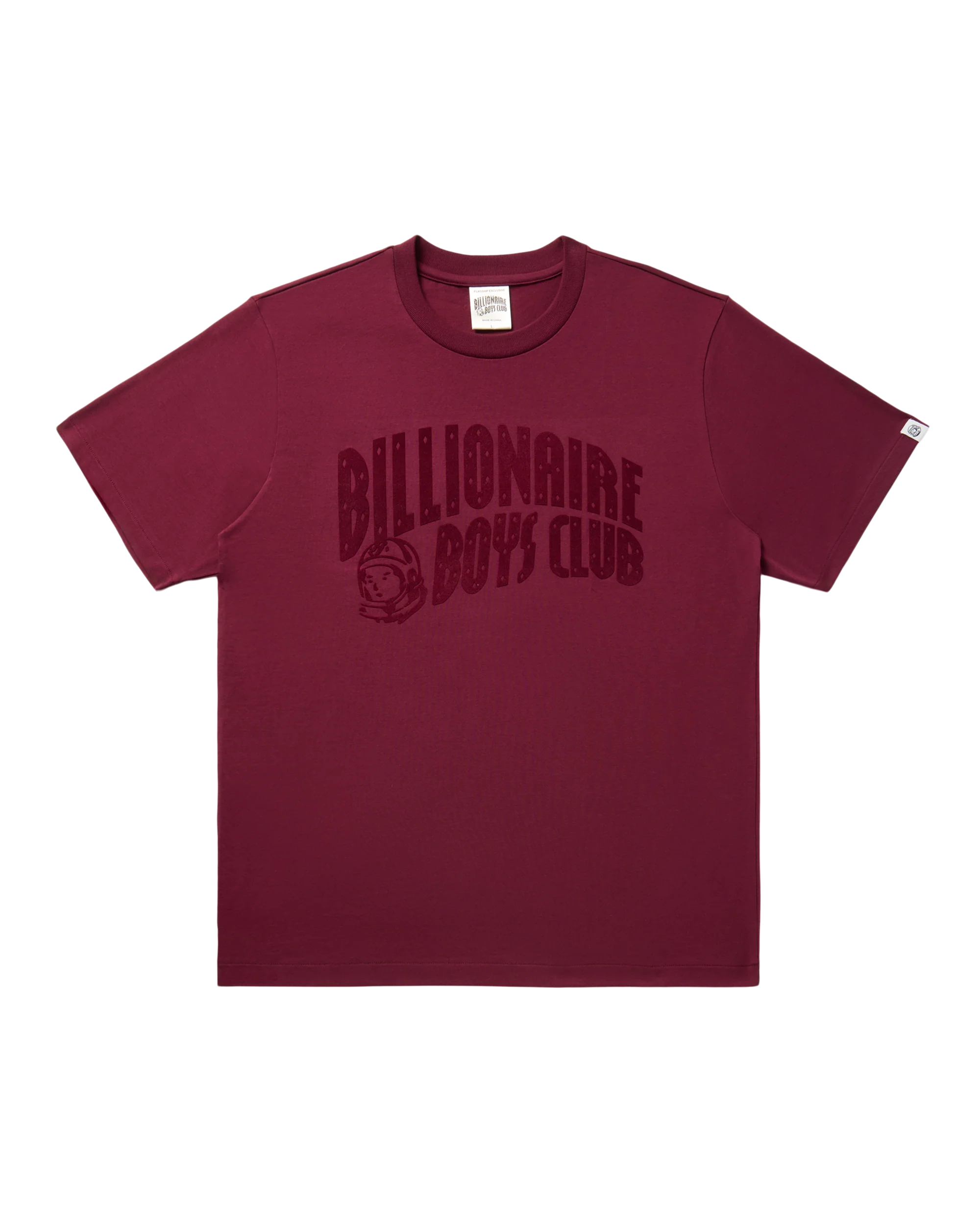 Flocked Logo Tee - Macdery