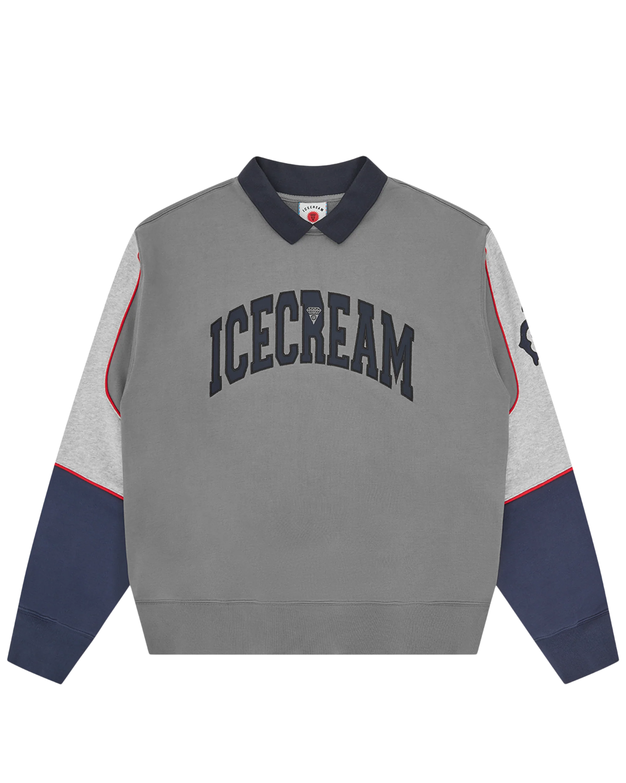 Collared Warm-Up Sweatshirt - Macdery