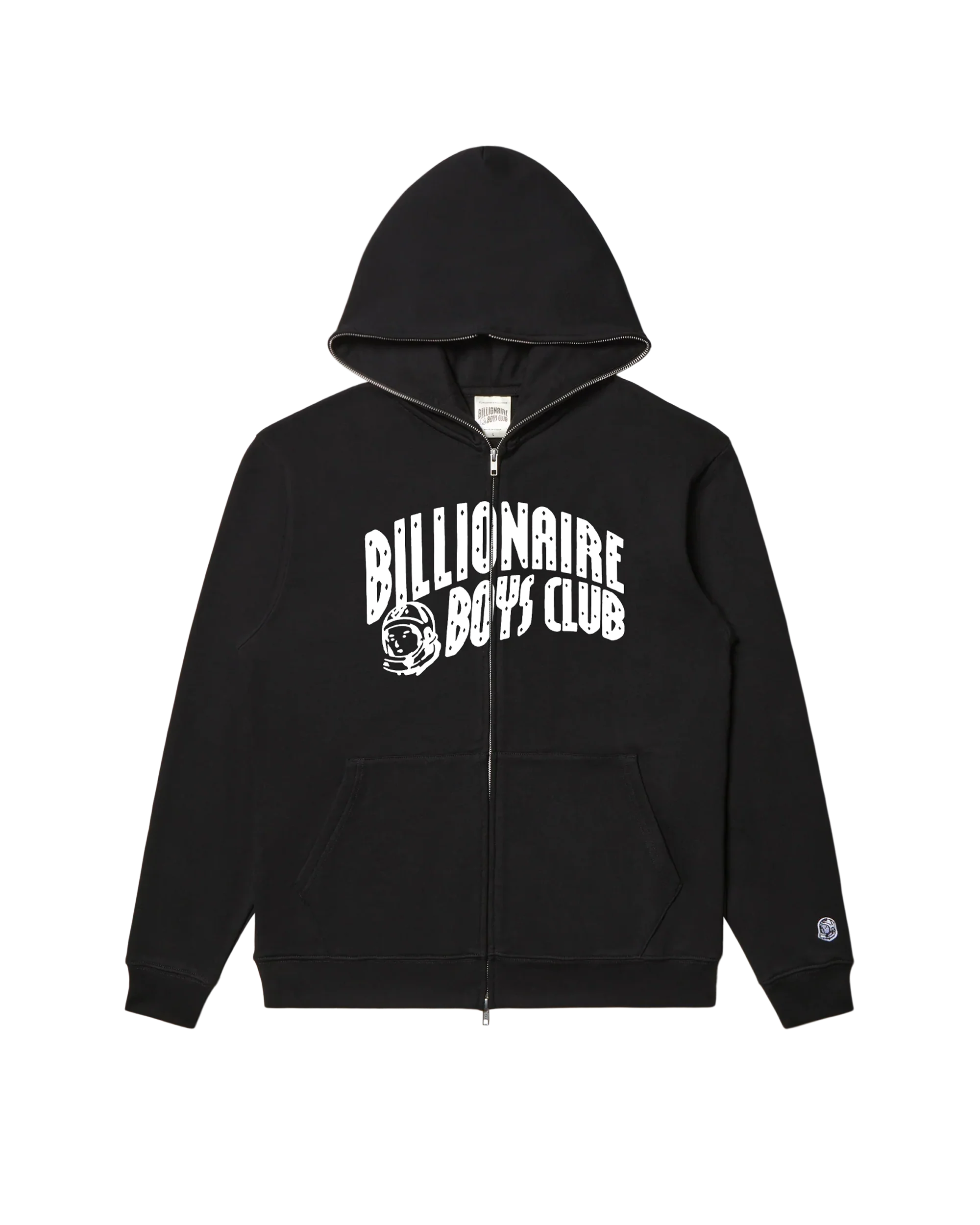 Classic Curve Logo Full Zip Hoodie - Macdery