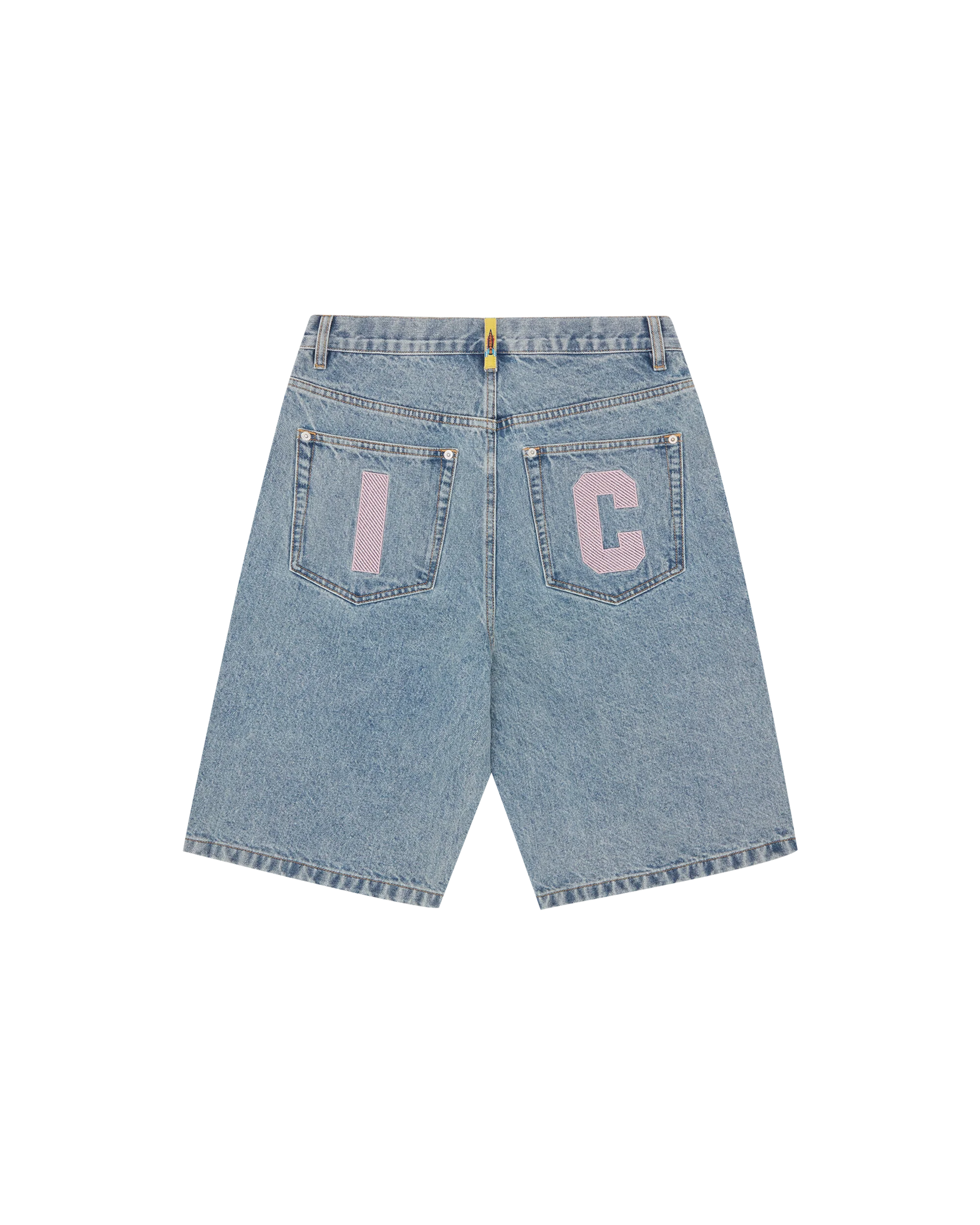 Running Dog Denim Shorts - Macdery