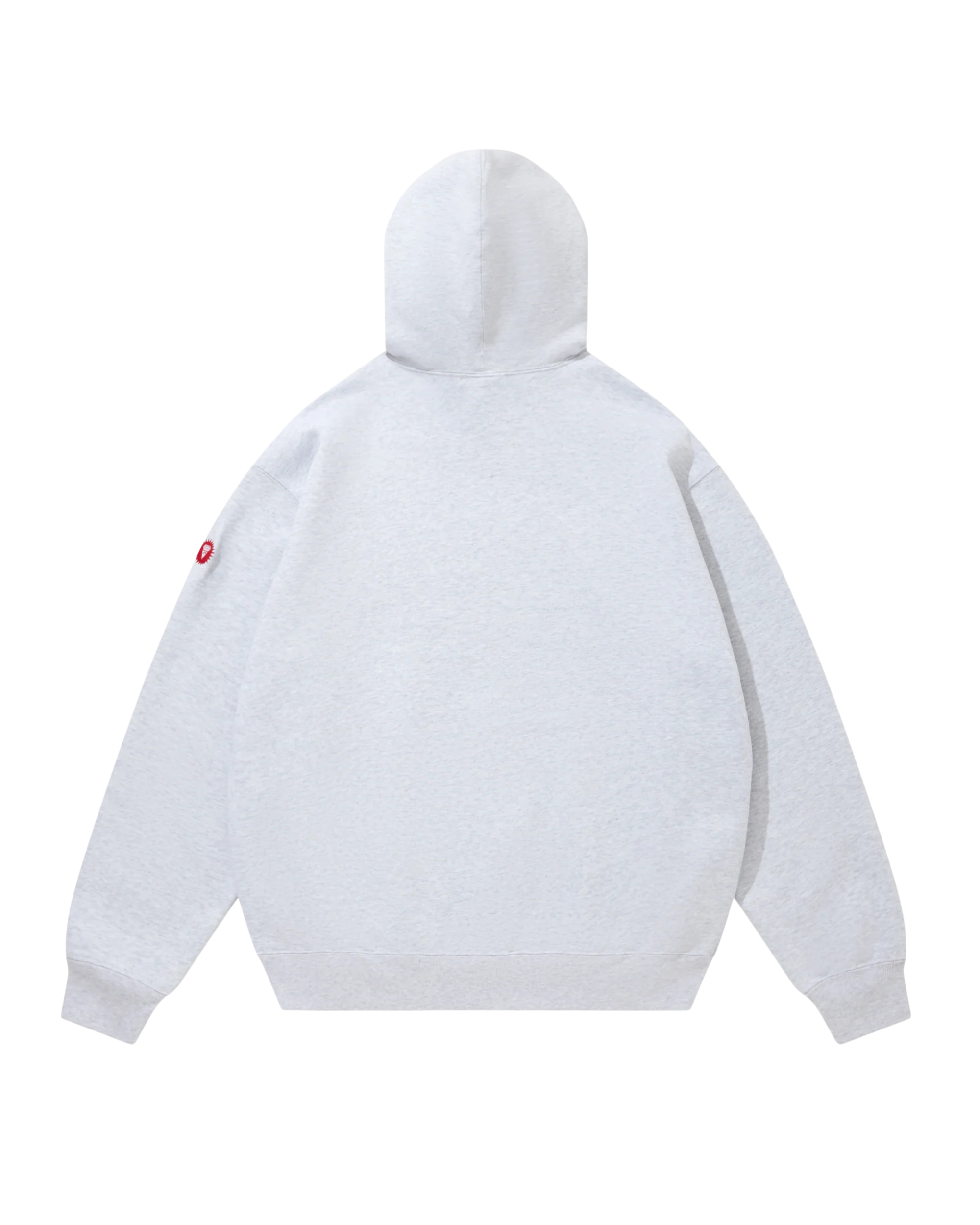 Applique Logo Hoodie Running Dog - Macdery