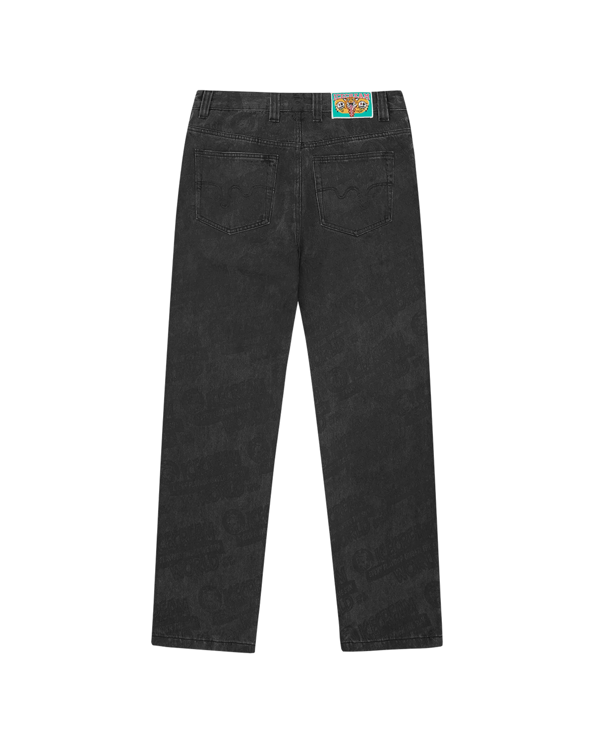 Every Flavour Double Scoop Denim Pants - Macdery