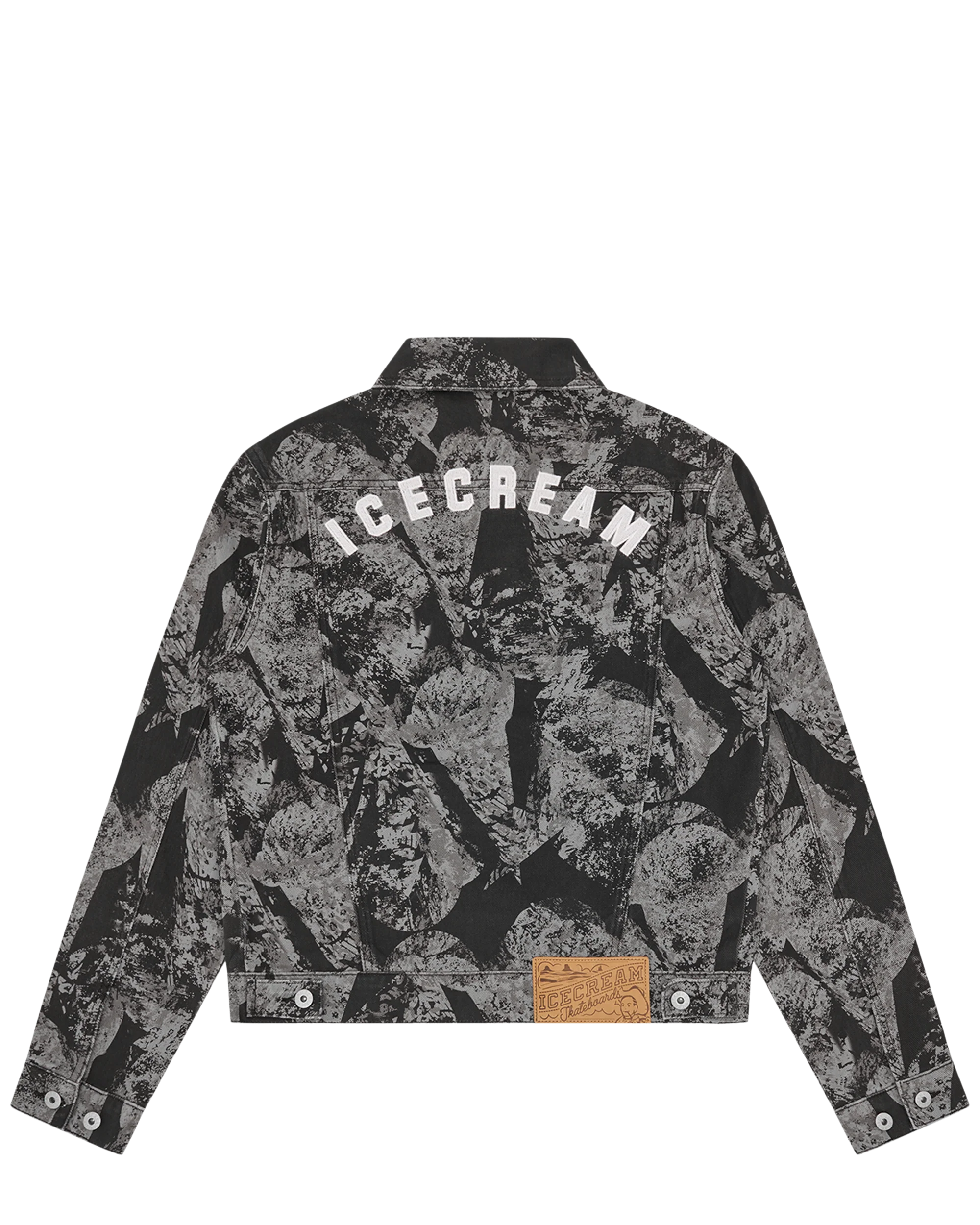 Cone Stamp Denim Trucker Jacket - Macdery