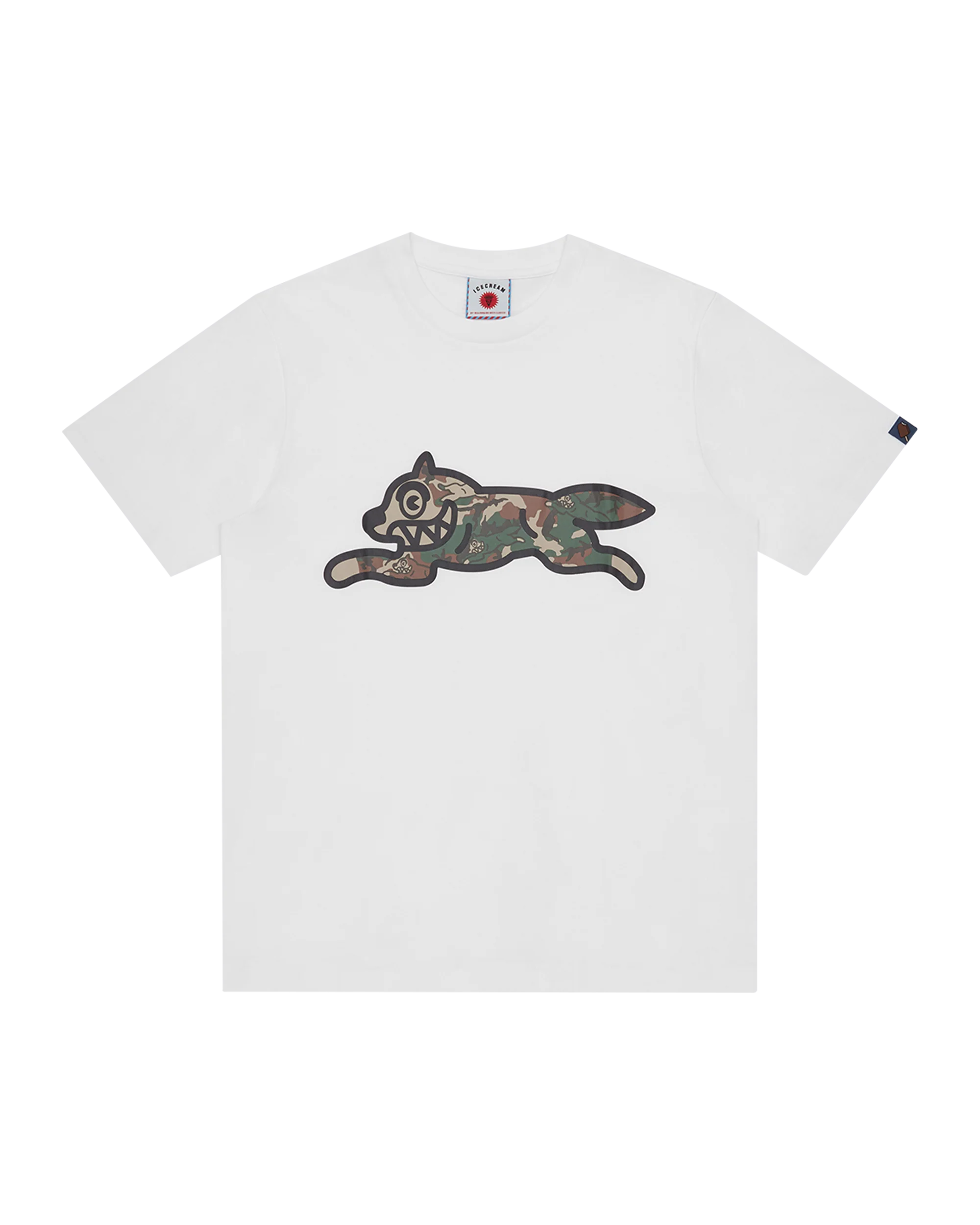 Woodland Camo Running Dog T-Shirt - Macdery