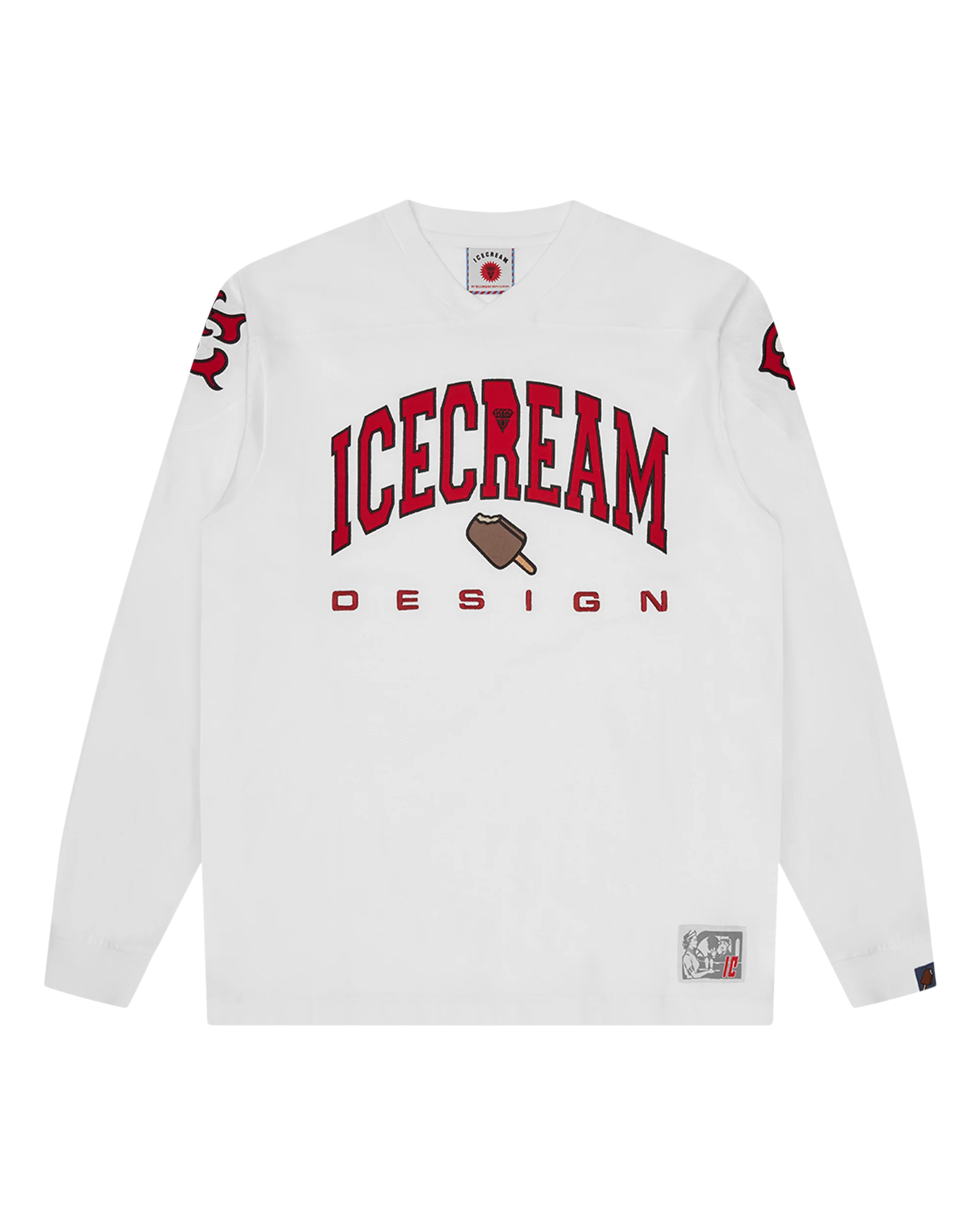 Icecream Design LS T-Shirt - Macdery