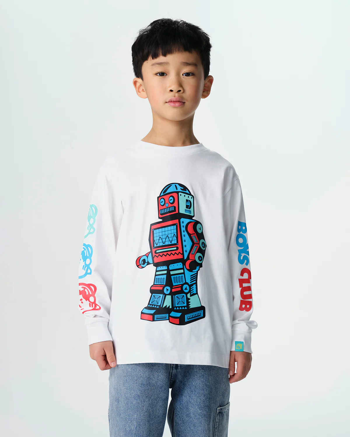 Kids Robot Long-Sleeve T-Shirt - Macdery