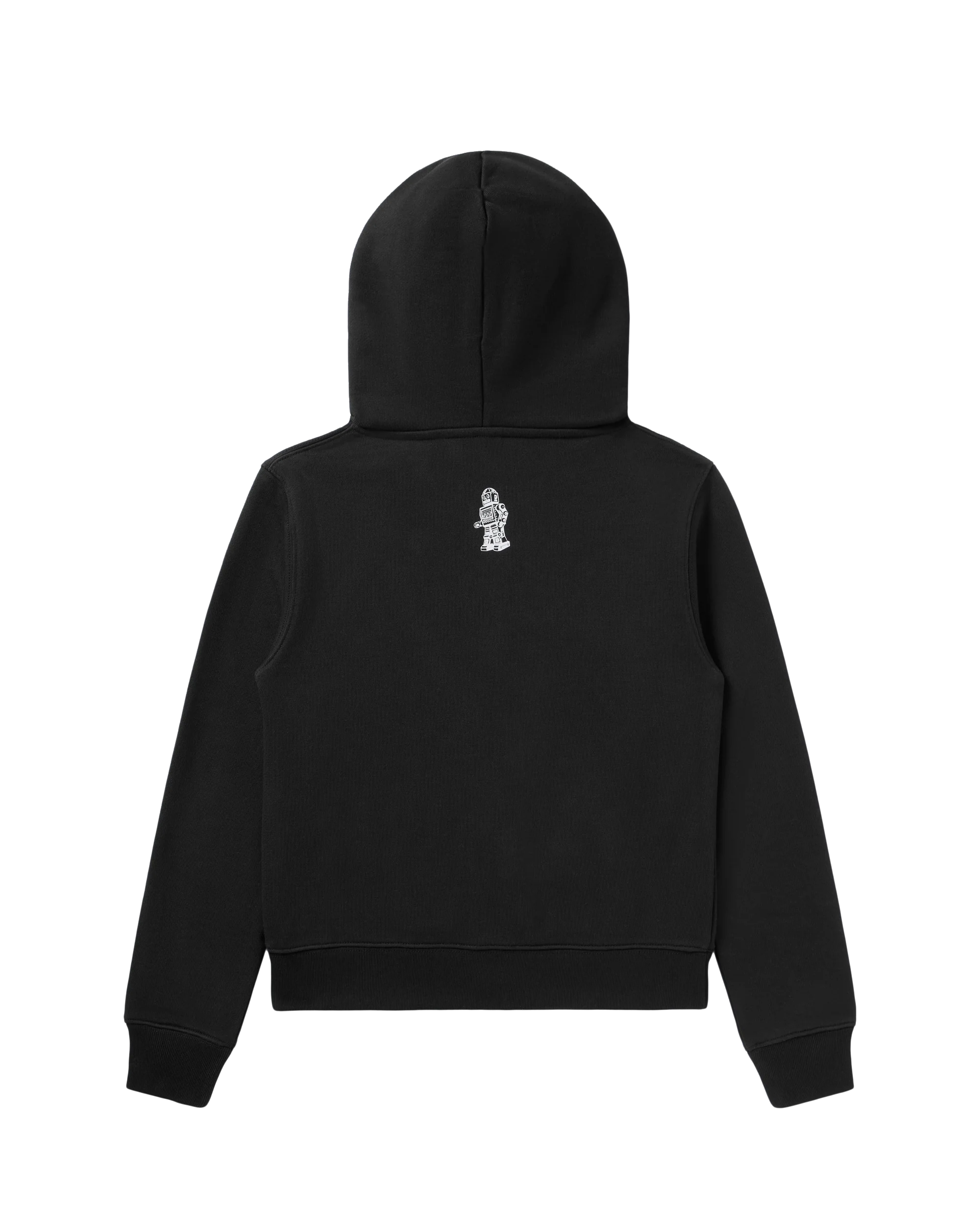 Kids Classic Curve Logo Zip Hoodie - Macdery