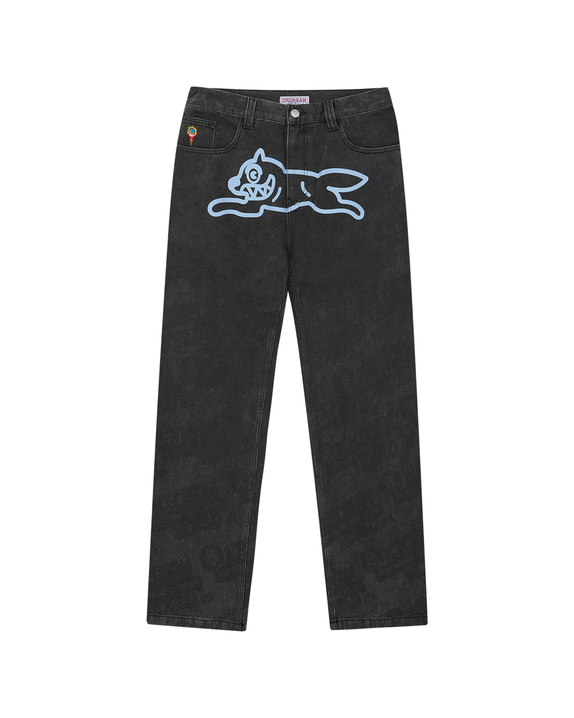 Every Flavour Double Scoop Denim Pants - Macdery