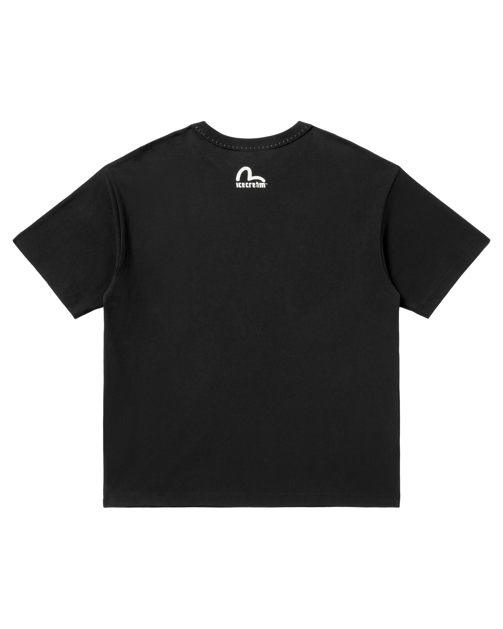 Logo With Evisu Printed T-Shirt - Macdery