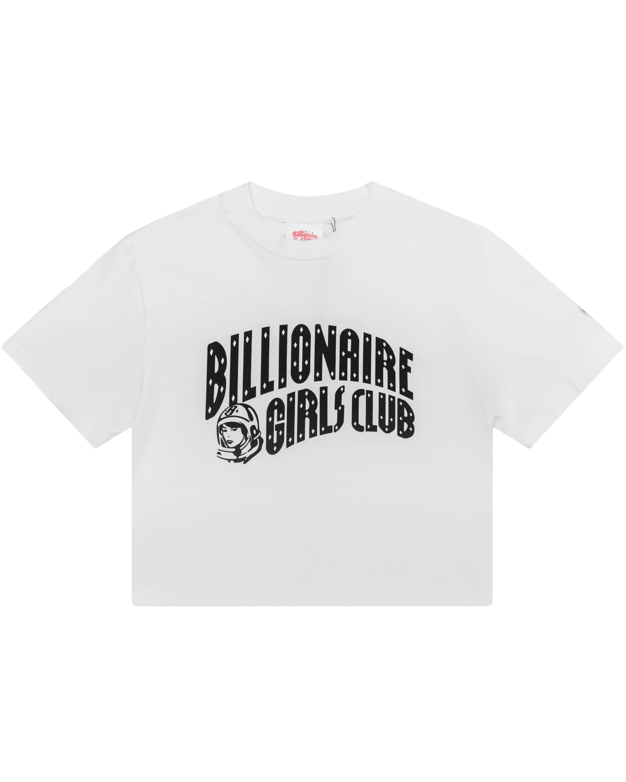 Womens Classic Curve Logo Cropped Tee - Macdery