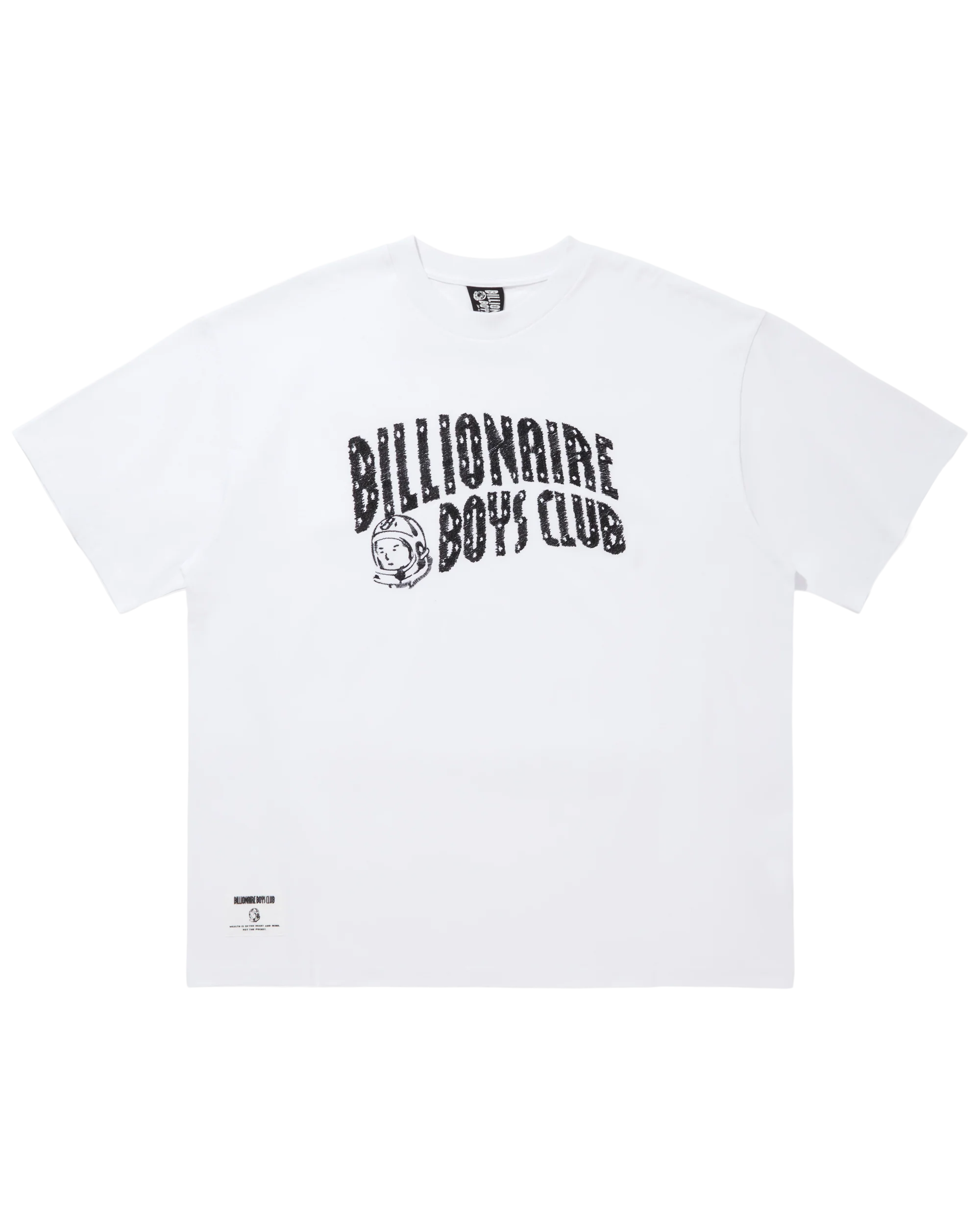 Embroidered Logo T-Shirt Arch Logo - Macdery