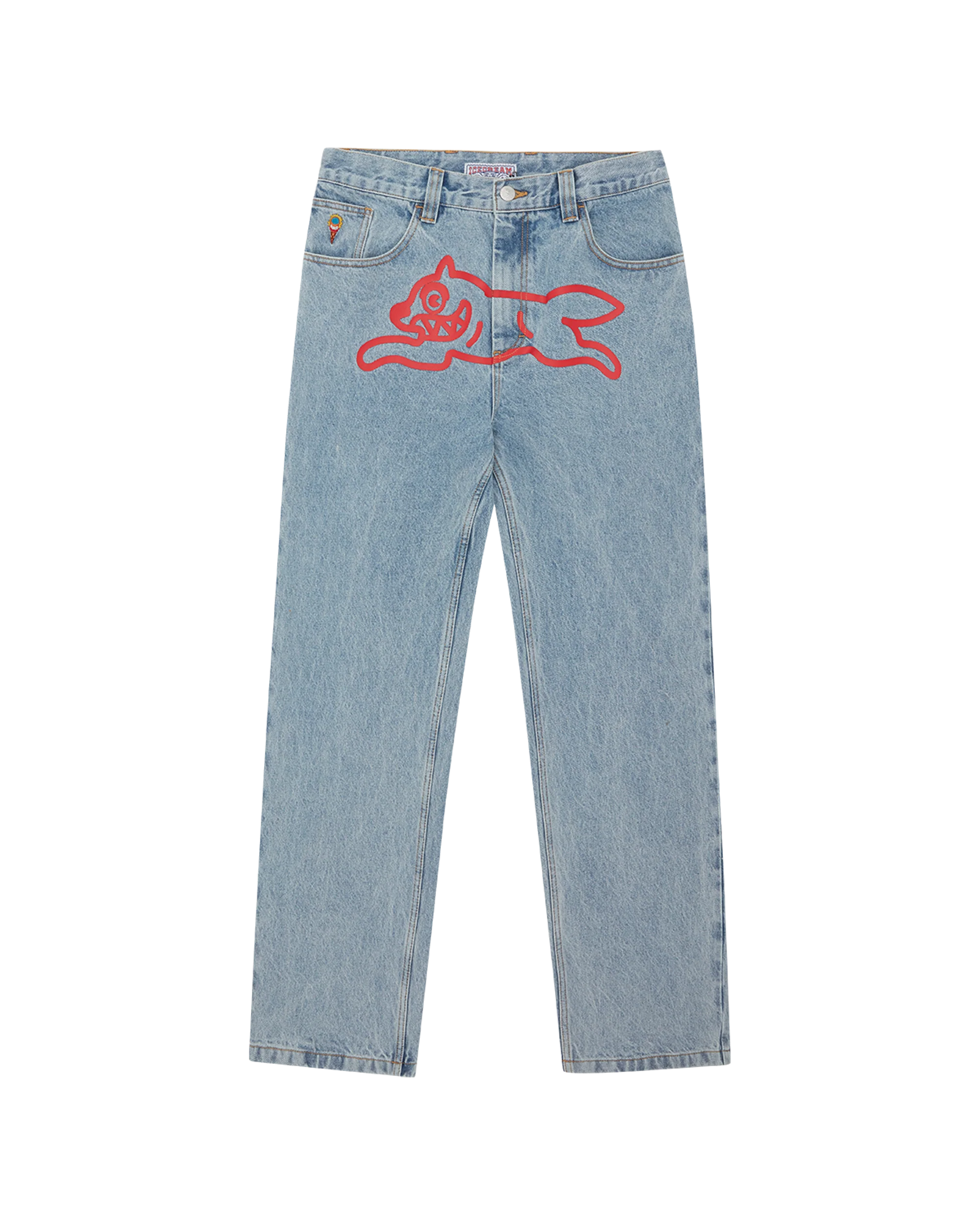 Running Dog Double Scoop Denim Pant - Macdery